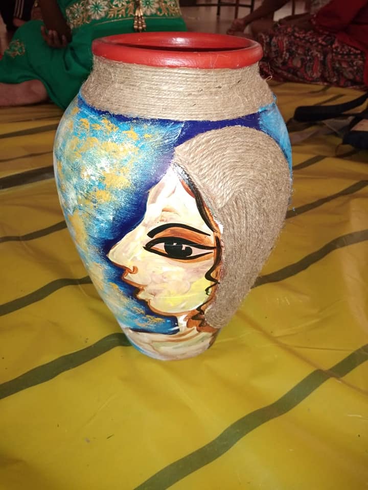 Chitra-Angan_Workshop Summer Camp Chitra Angan 2022 Ist Day Activity At Rabindra Tirtha Newtown