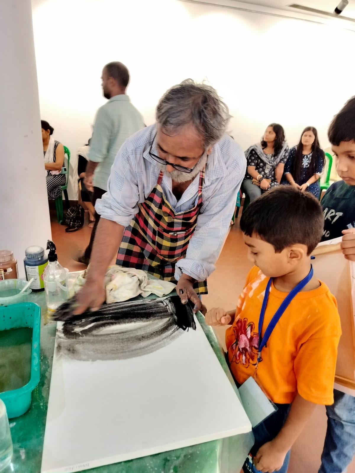 Chitra-Angan_Workshop Chitra  Angan Er Summer Camp 2023 Aaj Chilo Last Day