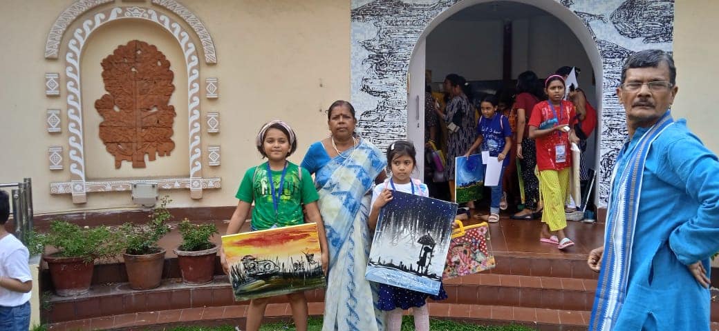 Chitra-Angan_Workshop Chitra  Angan Er Summer Camp 2023 Aaj Chilo Last Day